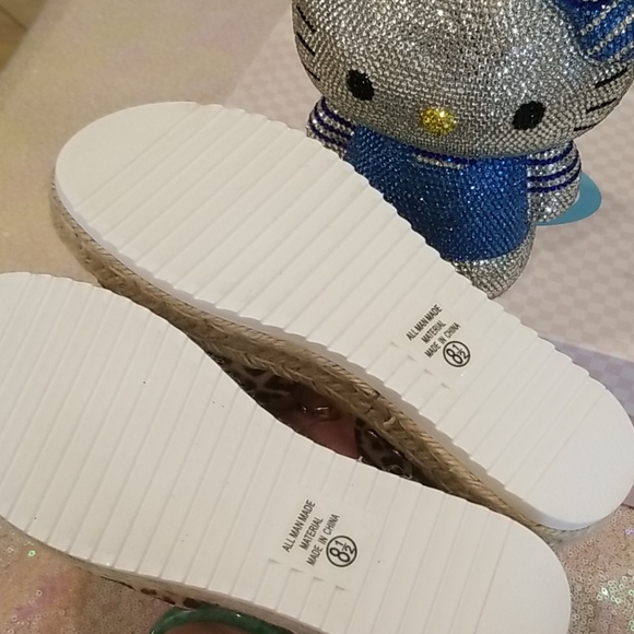 Leopard Print Wedges - Picture 5 of 7